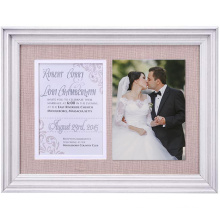 Amazon hot selling 4x6  Engagement Wedding Gifts for Engaged Couples  Boyfriend Girlfriend Romantic Picture Photo Frame